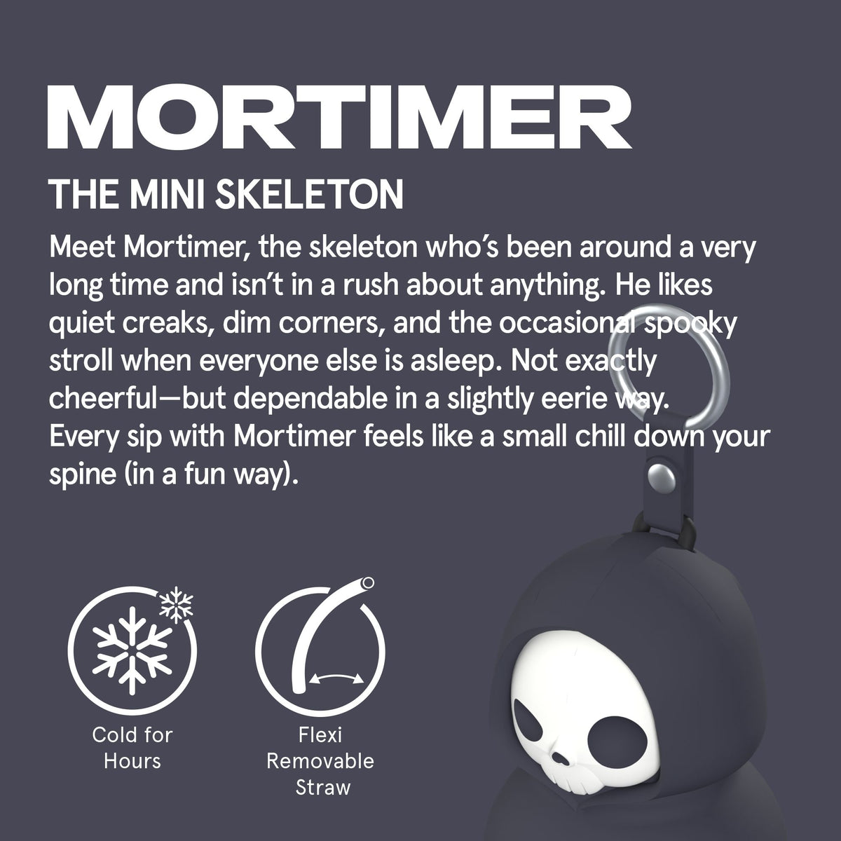 Mini Skeleton Spookie Bottle