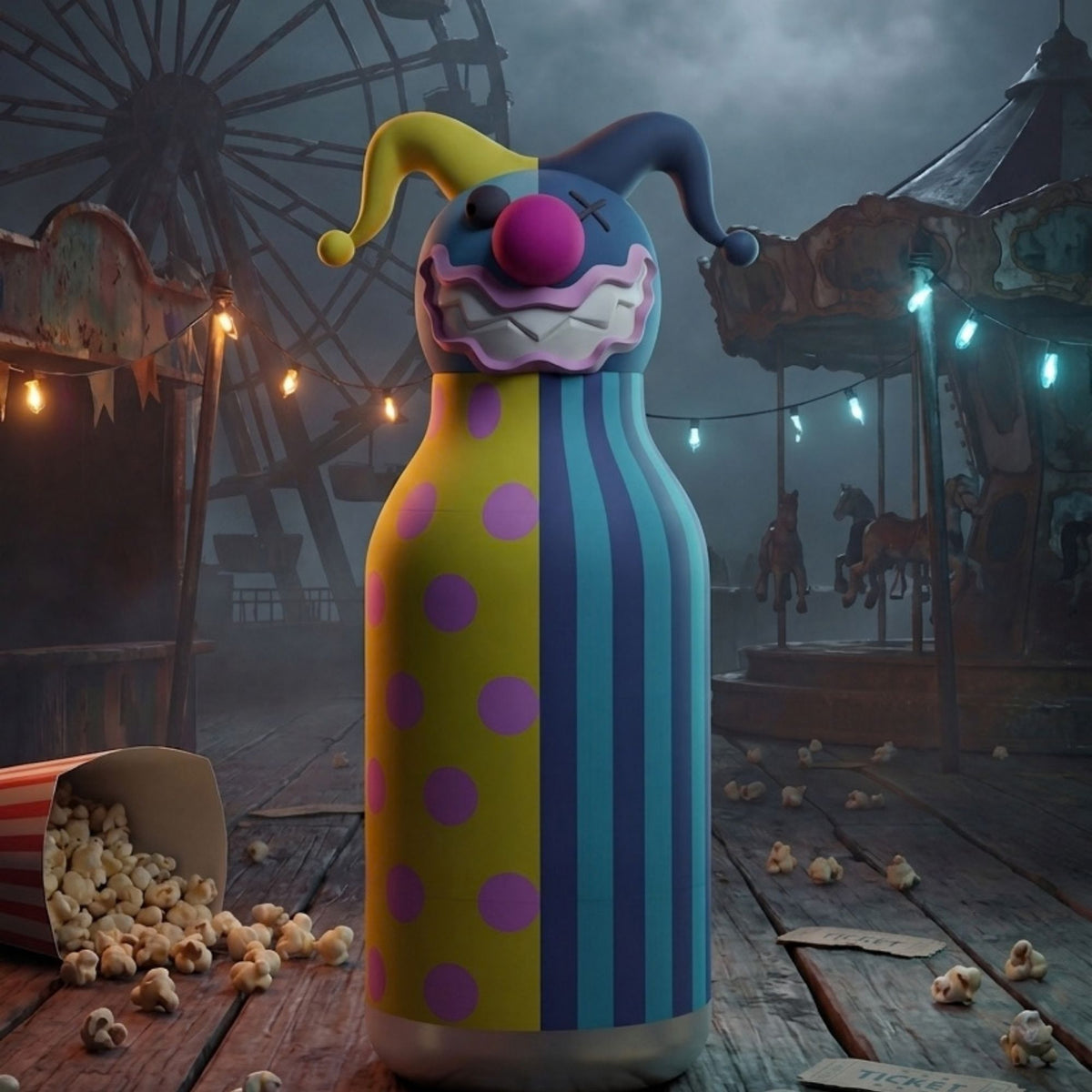 Clown Spookie Bottle