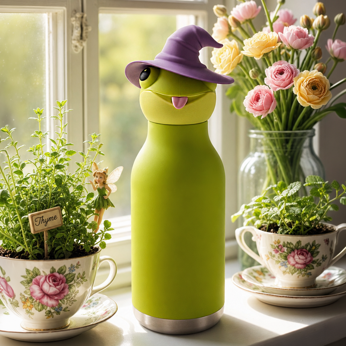 Frog Witch Spookie Bottle